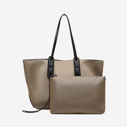 Bolso de mano, bolso para madre, bolso de mujer, bolso de hombro portátil de gran capacidad, lona 