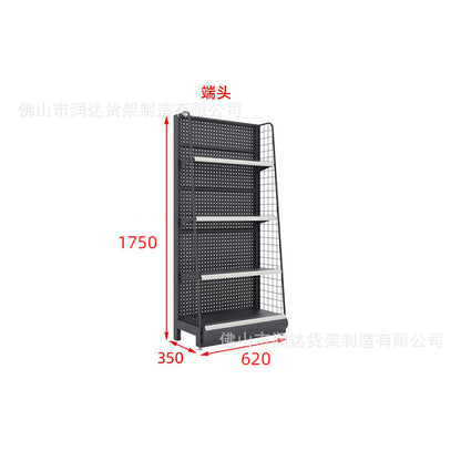 A supermarket shelves wholesale double-sided hole board snacks convenience store shelves supermarket display shelves small supermarket shelves