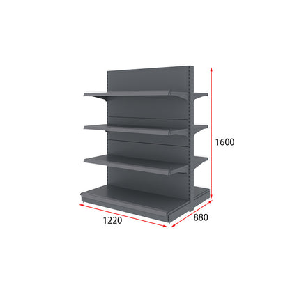 A Convenience store shelves Supermarket shelves Display shelves All-iron multi-layer snack shelves Double-sided mid-island laminate Container wholesale