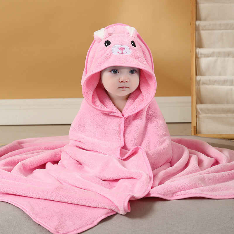 Baby holding a blanket bath towel  0.15kg any color mix Minimum purchase of 3 items