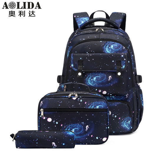 A cross-border new children's primary school bag one, two, three to six grade backpack large capacity boys backpack wholesale