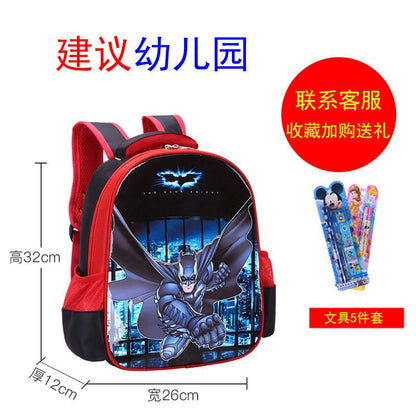 P School bags for male elementary school students, school bags for female Spider Man, grades 1-2-3-4-4-5-6, children's school bags, kindergarten school bags for female students