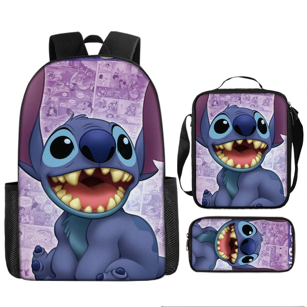 P new Shi Dizai cartoon cartoon secondary backpack around men&#039;s and women&#039;s fashion backpack students&#039; large capacity bag.