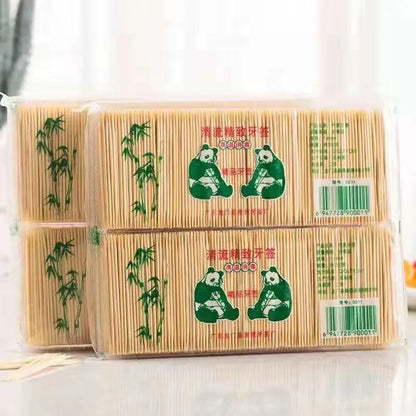 Push-type bird toothpick box creative Douyin same cute toothpick tube bird toothpick box