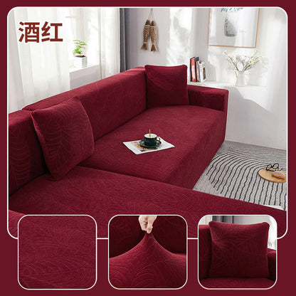 A Elastic universal sofa cover Thickened combination Four seasons all-inclusive Universal concubine seat sofa cover Anti-cat scratch cover