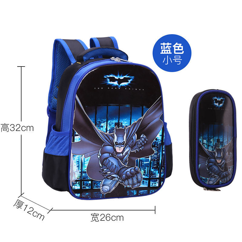 P School bags for male elementary school students, school bags for female Spider Man, grades 1-2-3-4-4-5-6, children's school bags, kindergarten school bags for female students