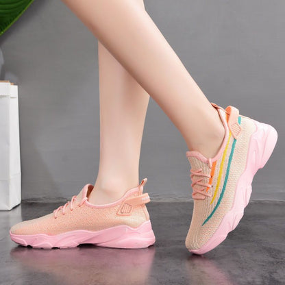 P Spring and Autumn Beijing Old Cloth Shoes Women's Mesh Shoes Breathable Mesh Top Soft Sole Anti slip Middle and Old Age Versatile Mom Sports and Casual Shoes