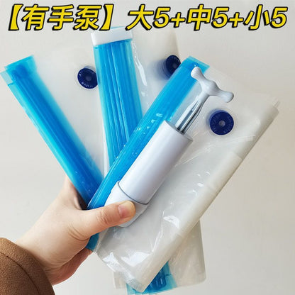 P Vacuum fresh-keeping bag Extraction compression bag Food bag Fruit sealed bag Self-sealing packaging Cooked food bag Household manual