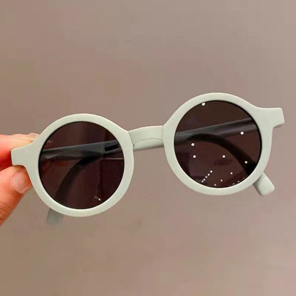 Children&#039;s sunglasses folding glasses baby sunglasses anti-ultraviolet summer boys and girls sunshade children tide.