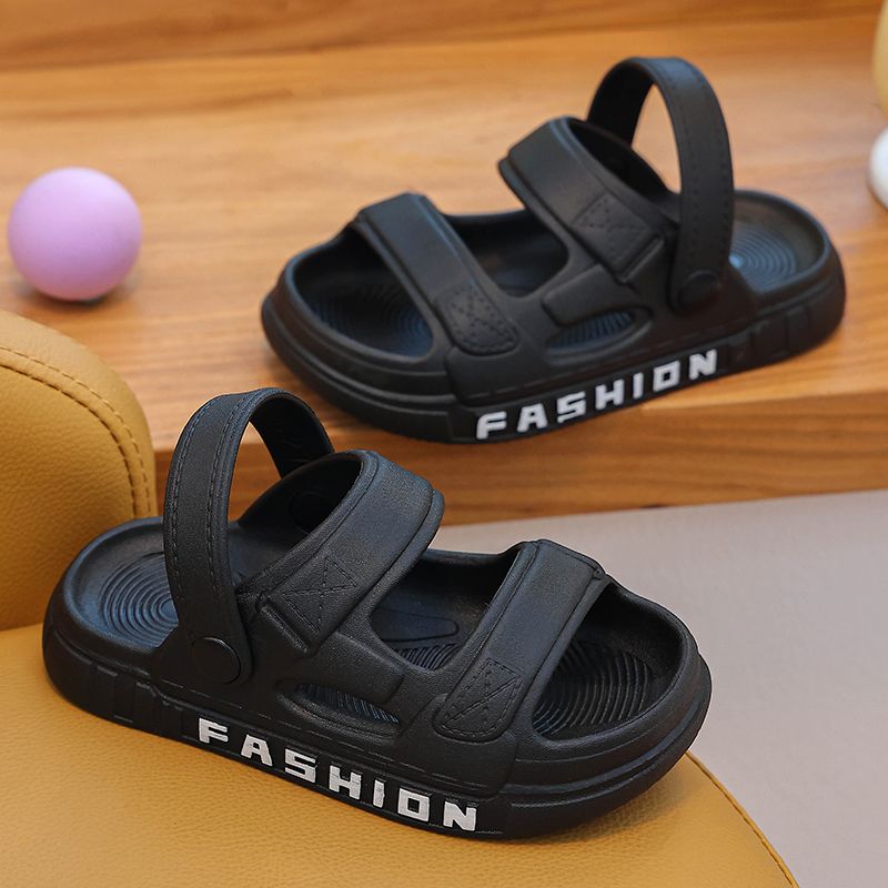 P boys sandals 2024 new summer children&#039;s indoor non-slip children&#039;s baby shoes children&#039;s beach shoes.