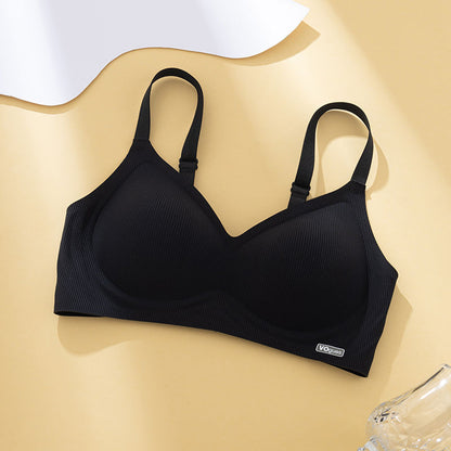 P seamless underwear in summer, women&#039;s thin anti-sagging, closed breasts and fixed cups, no steel rings, no empty cups of bras.