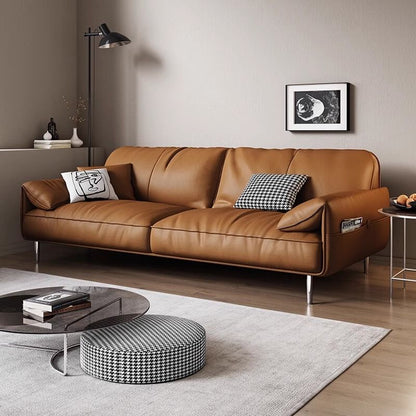 Simple modern light luxury living room coffee table combination set