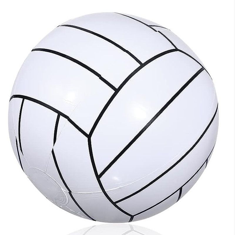 P inflatable beach ball cartoon PVC blow six pieces football, basketball, rugby, water polo, swimming party toys