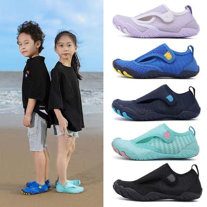 P Beach Shoes Children's Indoor Fitness Shoes Anti slip Creek Swimming Shoes Quick drying Water Park Men's and Women's Fitness Jumping Rope Shoes