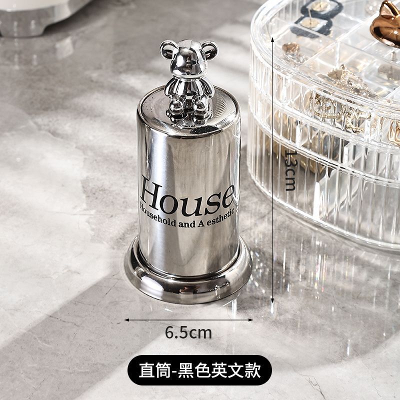 Top grade toothpick box, luxurious and exquisite, press type automatic pop-up toothpick