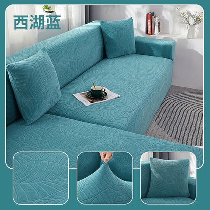 A Elastic universal sofa cover Thickened combination Four seasons all-inclusive Universal concubine seat sofa cover Anti-cat scratch cover