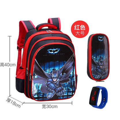 P School bags for male elementary school students, school bags for female Spider Man, grades 1-2-3-4-4-5-6, children's school bags, kindergarten school bags for female students