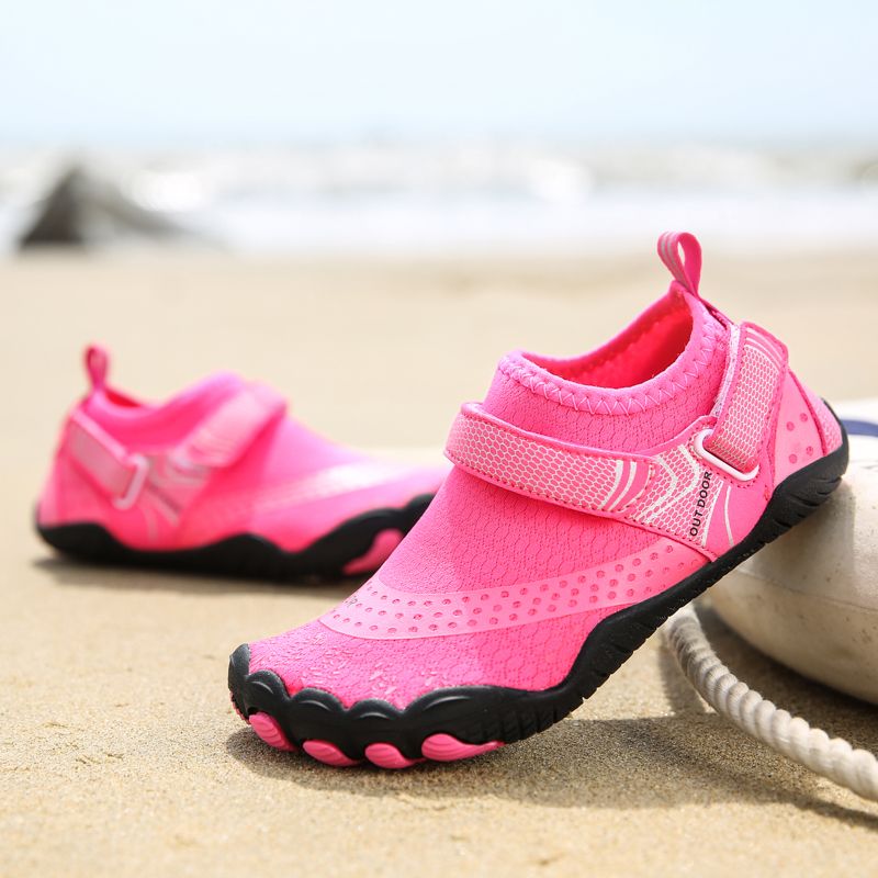 Zapatos de playa para niños, zapatos para caminar en el arroyo para hombres y mujeres, de secado rápido, antideslizantes, transpirables, para nadar, a la deriva, pescar y hacer senderismo. 