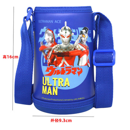 Funda para taza de agua para niños, portavasos, funda protectora con forma de oso, anticaídas universal, para llevar cruzada, correa para el hombro, funda para taza con aislamiento portátil de Disney 