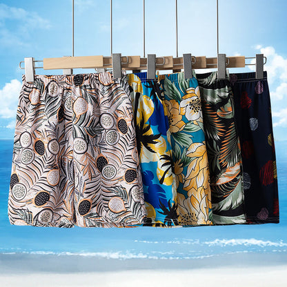 Pantalones de playa para niños, ropa de verano, pantalones deportivos finos e informales, pantalones cortos de tendencia de estilo playero para niños y niñas 