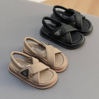 P-Pu children&#039;s shoes and girls&#039; sandals 2024 new Zhongda children&#039;s sandals summer root sandals sandals online celebrity explosions.