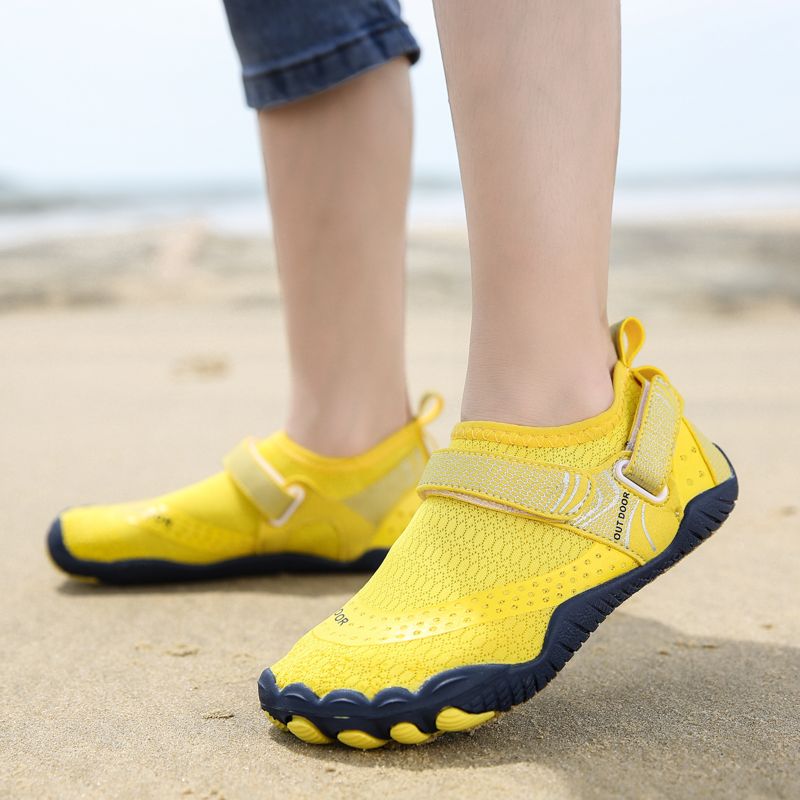 Zapatos de playa para niños, zapatos para caminar en el arroyo para hombres y mujeres, de secado rápido, antideslizantes, transpirables, para nadar, a la deriva, pescar y hacer senderismo. 