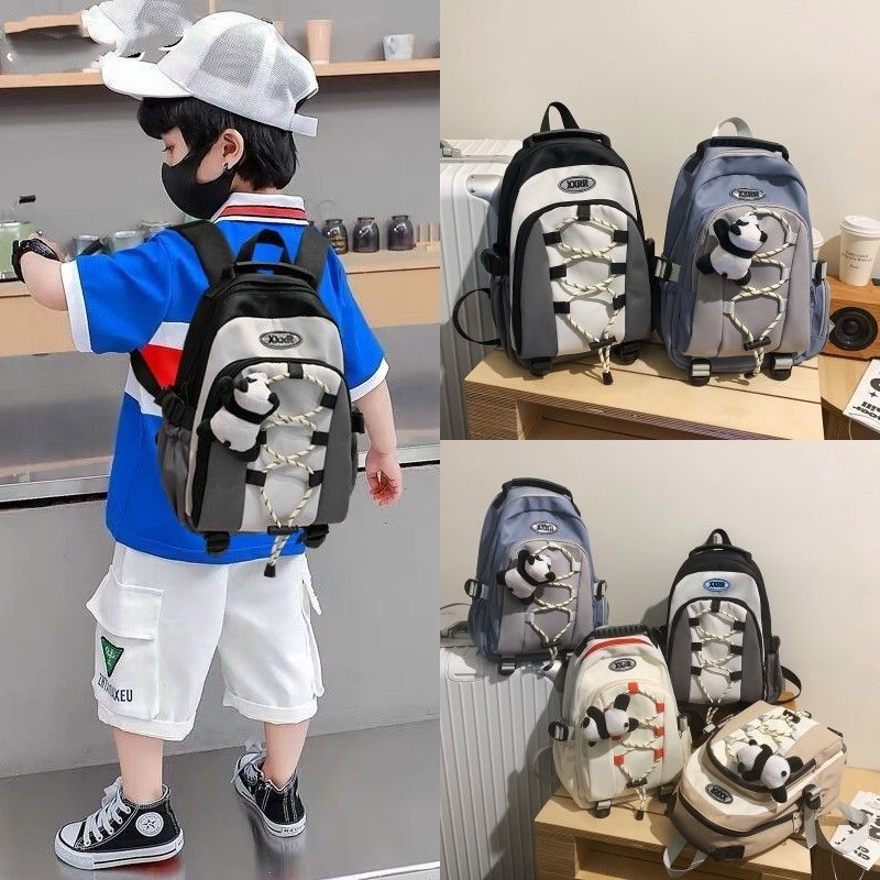 P Boys Small Fashionable Leisure Outdoor Travel Small Backpack for Boys and Children Lightweight Spring outing Handsome Backpack 0.35KG